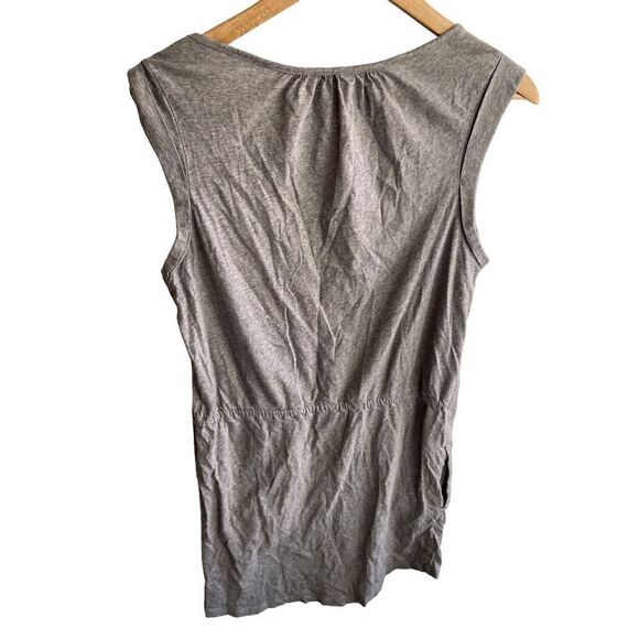 Jack Wills Gray Drawstring Waist Cuffed Tank Pocket Dress - Picture 2 of 9